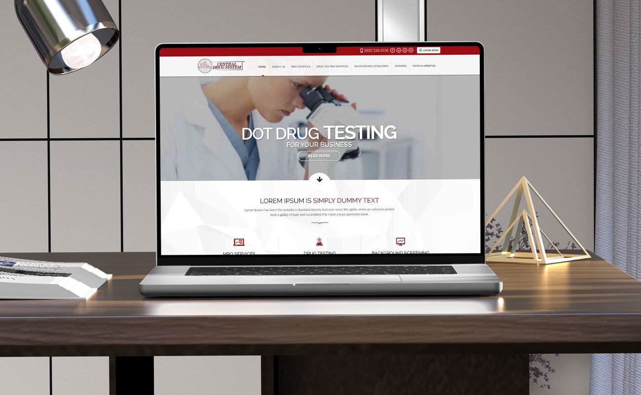 Responsive design across desktop and smartphone.