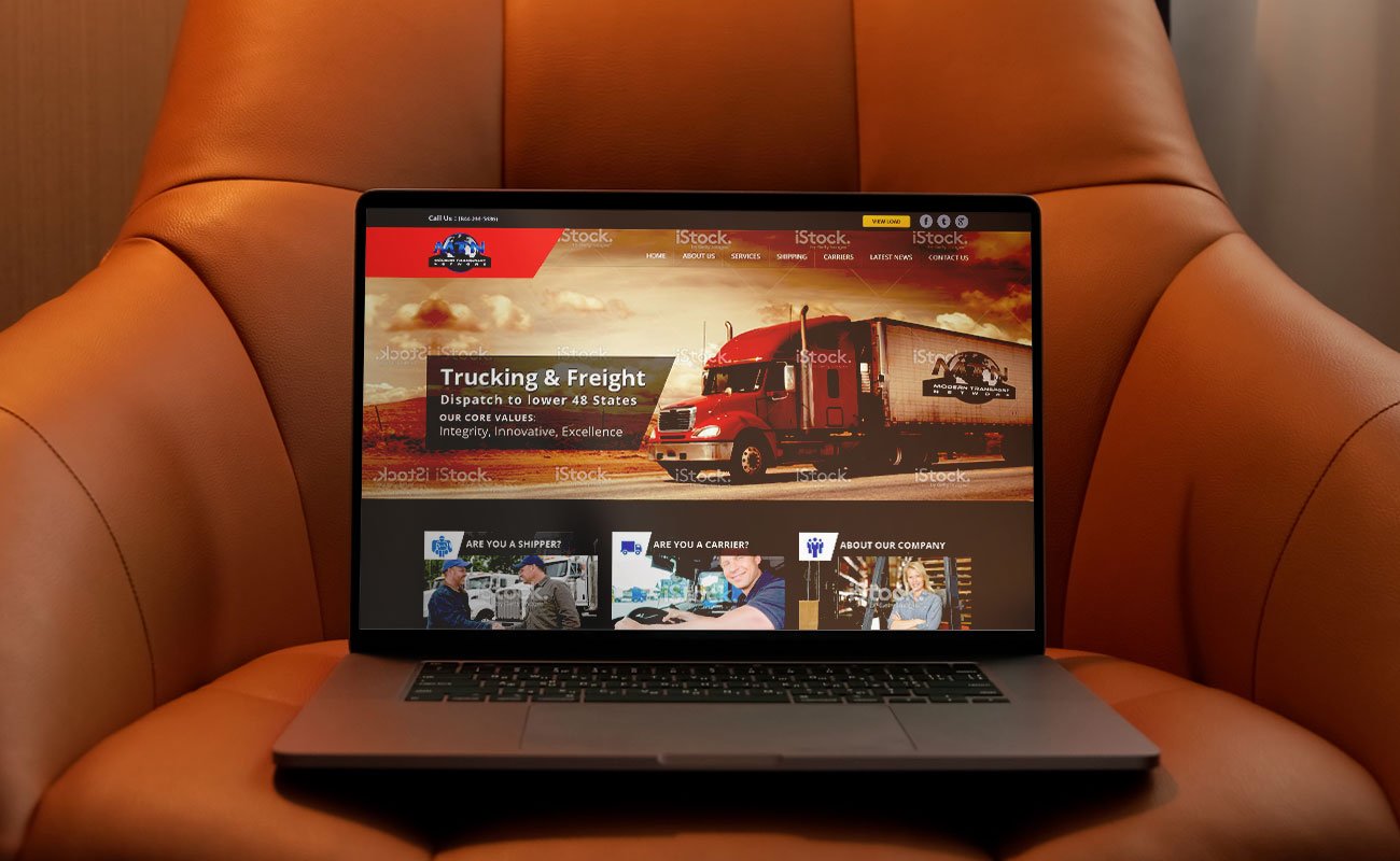 Mobile-friendly website displayed on devices.