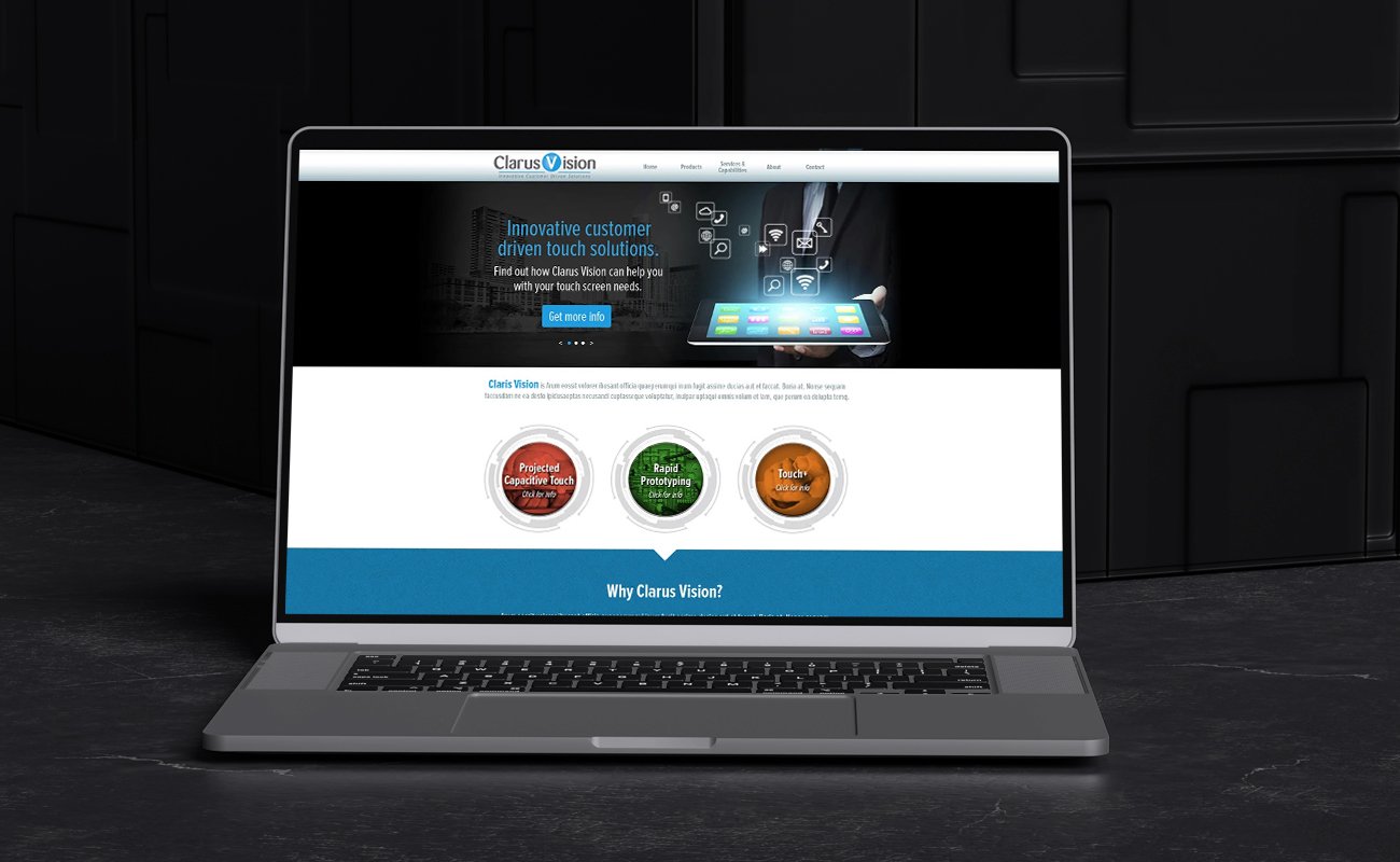 Fast-loading website performance dashboard is displayed